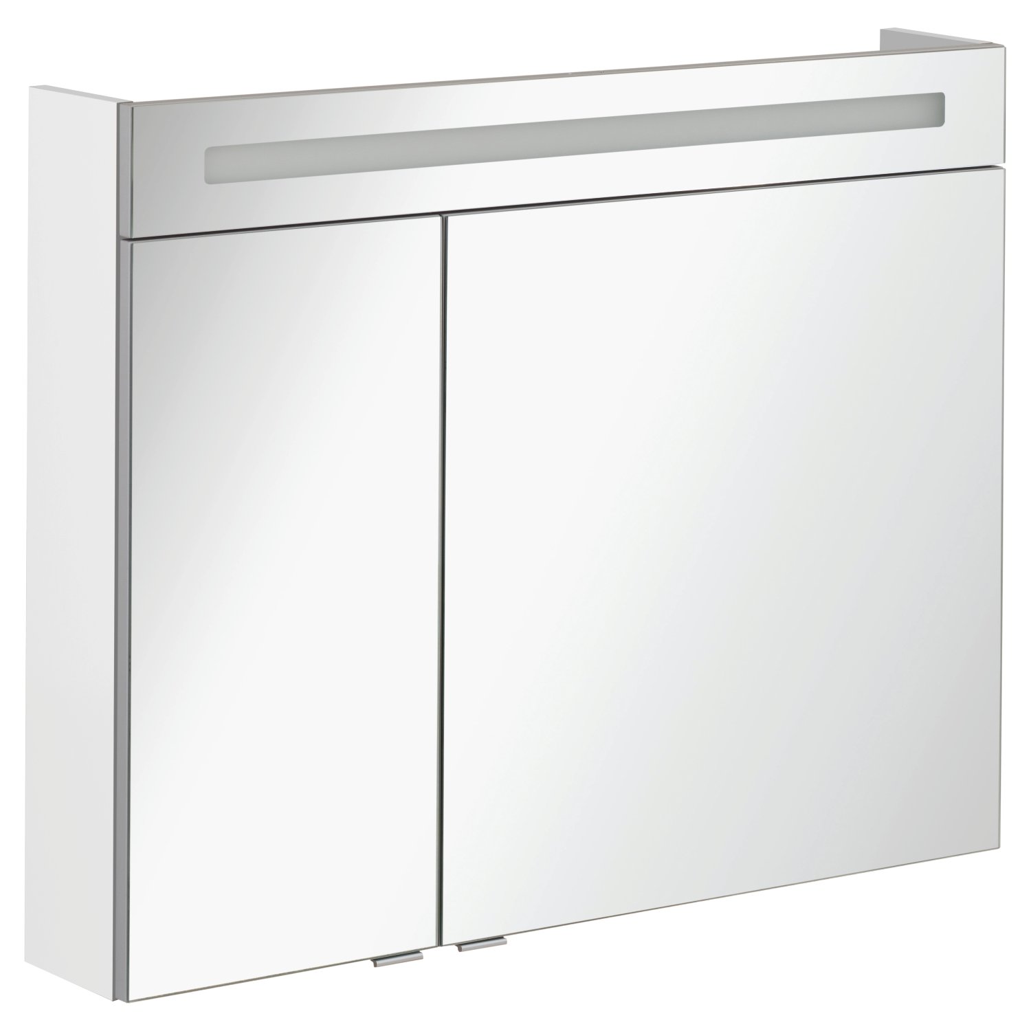 LED-Spiegelschrank B.Clever 90x71x16 cm