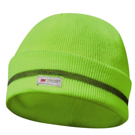 GEBOL Haube mit Reflektionsstreifen Gelb