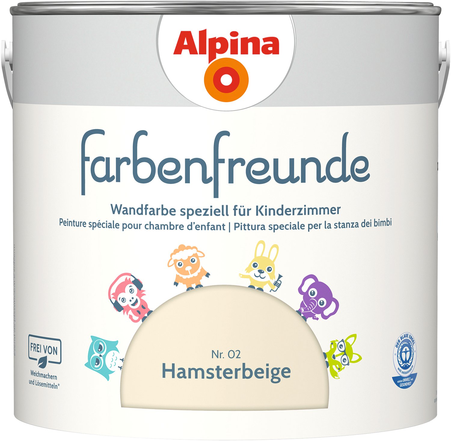 ALPINA Farbenfreunde Hamster-Beige 02 2,5 l
