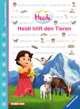 RAVENSBURGER Buch Heidi hilft den Tieren zum Lesenlernen