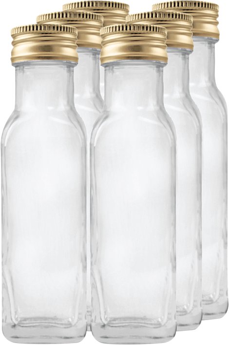 Marasca Flasche 250ml mit Schraubverschluss PP31, 6 Stk.