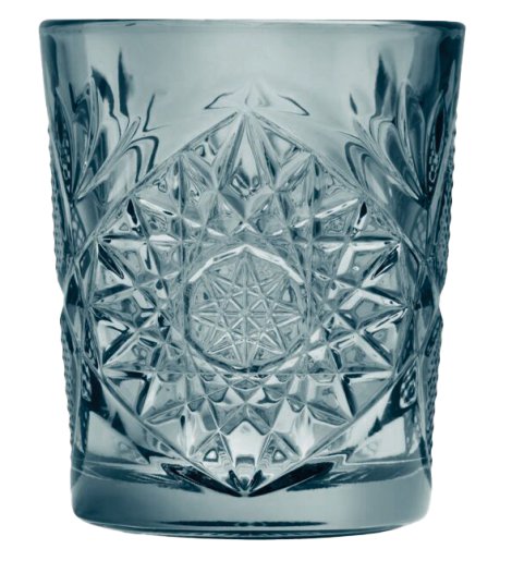 Glasbecher Hobstar Blau 350 ml