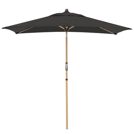 DOPPLER Sonnenschirm Alu-Wood Ultra 210x140 cm Anthrazit