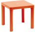 Kinder-Monoblocktisch Baby orange