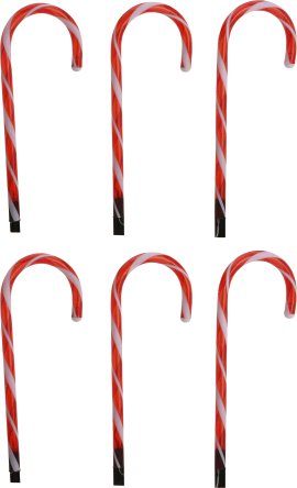 Gartenstecker-Set Zuckerstange 6er