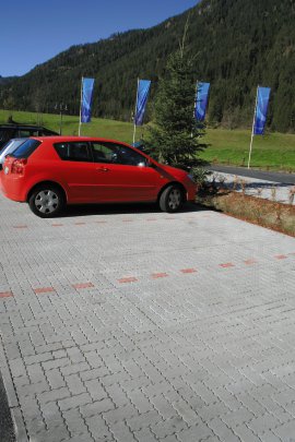 EBENSEER Pflasterstein Allwell 8 cm Naturgrau