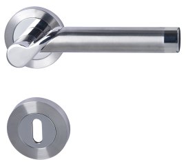 ALPERTEC Türbeschlag Solid 1-R Chrom Edelstahlfarbig BB