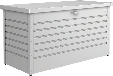 BIOHORT FreizeitBox 130, 134x62x71 cm, Silber-Metallic