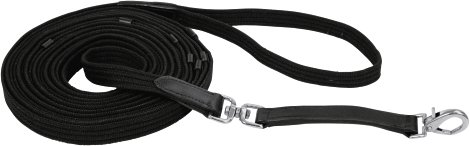 Longierleine mit Lederstegen 8 m
