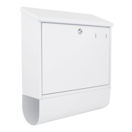 ROTTNER Briefkasten Villa Spezial Set Weiß