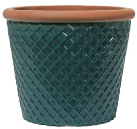 Pflanztopf Barn Washed Grün