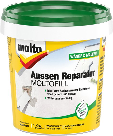 MOLTO Moltofill Aussen Fertigspachtel 1,25 kg