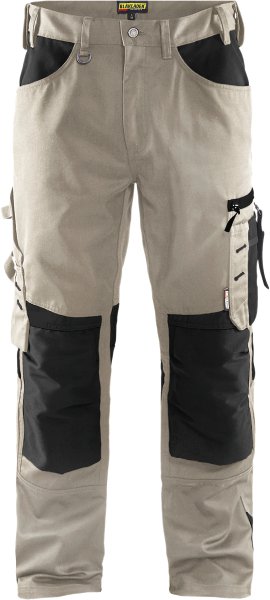 BLÅKLÄDER Handwerker Bundhose steingrau/schwarz