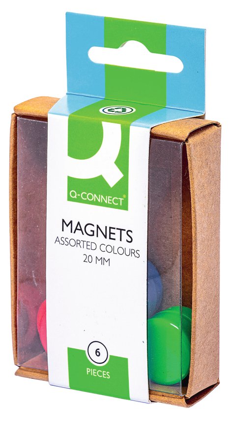 Q-CONNECT Magnet 24 mm 6 Stk.