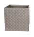 IMPOS Pflanztopf Leather Rund Taupe 25x25x25 cm