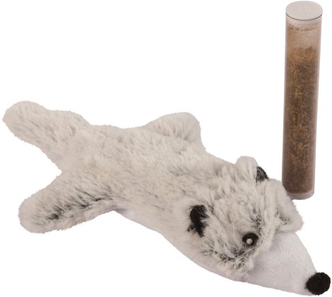 Katzenspielzeug Hermel inkl. Dose mit CatNip, 17 cm