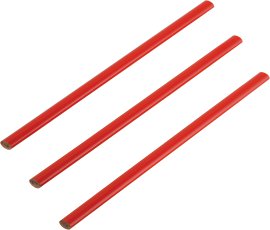 SUKI Zimmermannsbleistift + Spitzer 7 Stk.