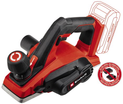 EINHELL Akku-Hobel TE-PL 18/82 Li-Solo