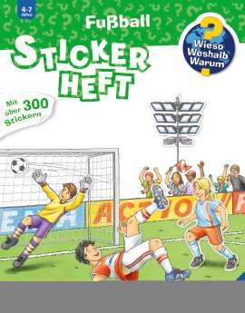 RAVENSBURGER Stickerheft Fußball