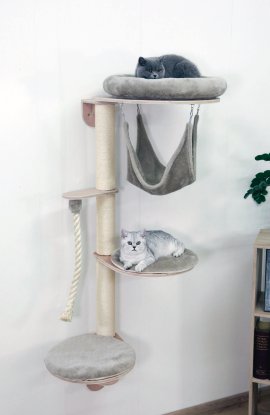 Wandkratzbaum Dolomit Grappa 80x66x158 cm