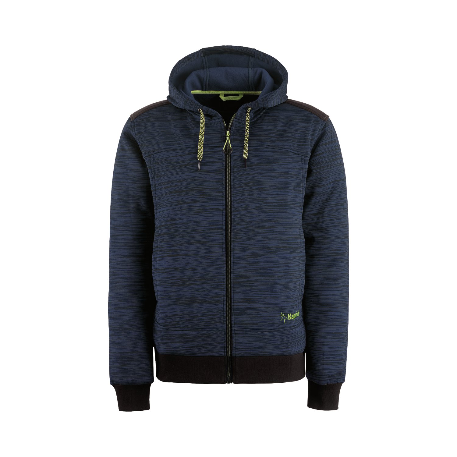 KAPRIOL Sweatjacke Slick mit Kapuze Blau