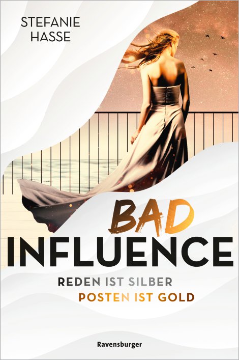 RAVENSBURGER Buch Bad Influence Reden ist Silber, Posten ist Gold
