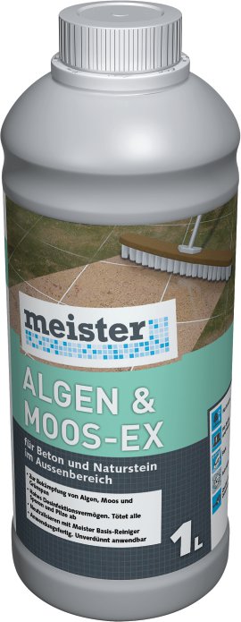 MEISTER Algen und Moos- Ex für Aussen