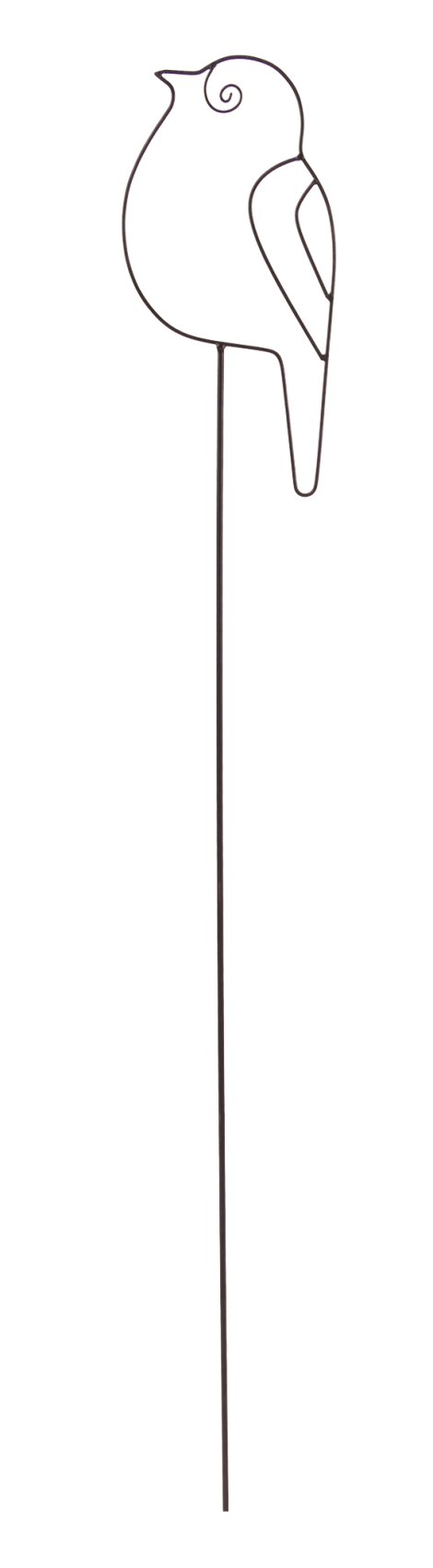 KENT LIVING Dekostecker kleiner Vogel 14,5x0,55x115 cm