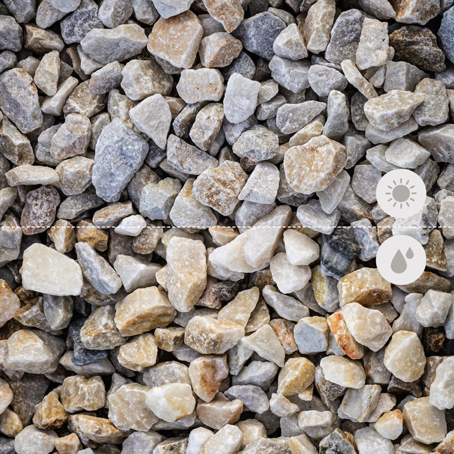 CASAFINO Marmorsplitt Castello 16-32 mm 1000 kg Big Bag