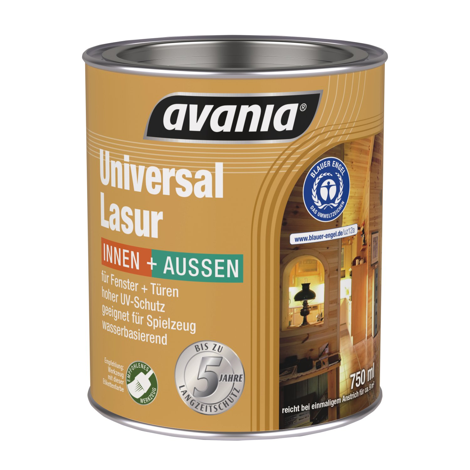 AVANIA Universal Lasur Birke 750 ml