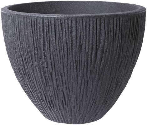 LIENBACHER Pflanztopf Lava Anthrazit 40x42 cm