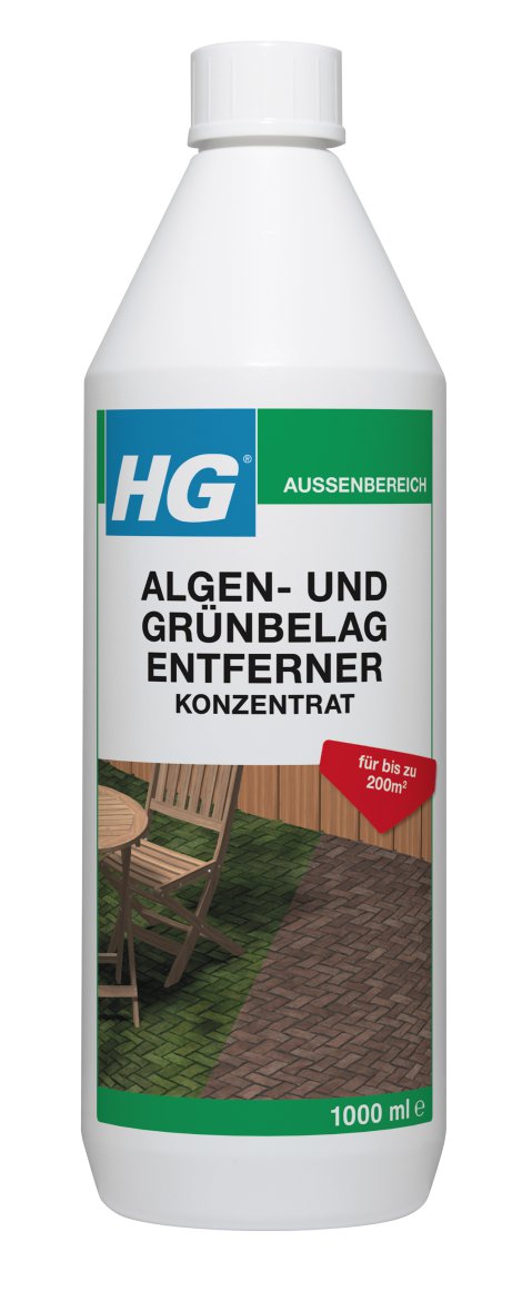HG Algen-und Grünbelag Entferner Konzentrat 1 l