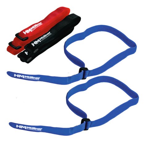 Klettband-Set mit Verschluss 600 mm 6-tlg.