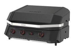 COZZE® Gas Plancha-Grill Combo G-800 inkl. Regler/3 Brenner