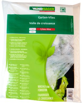 WINDHAGER Gartenvlies Basic10x1,5 m, weiß