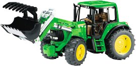 BRUDER Traktor John Deere  mit Frontlader 6920