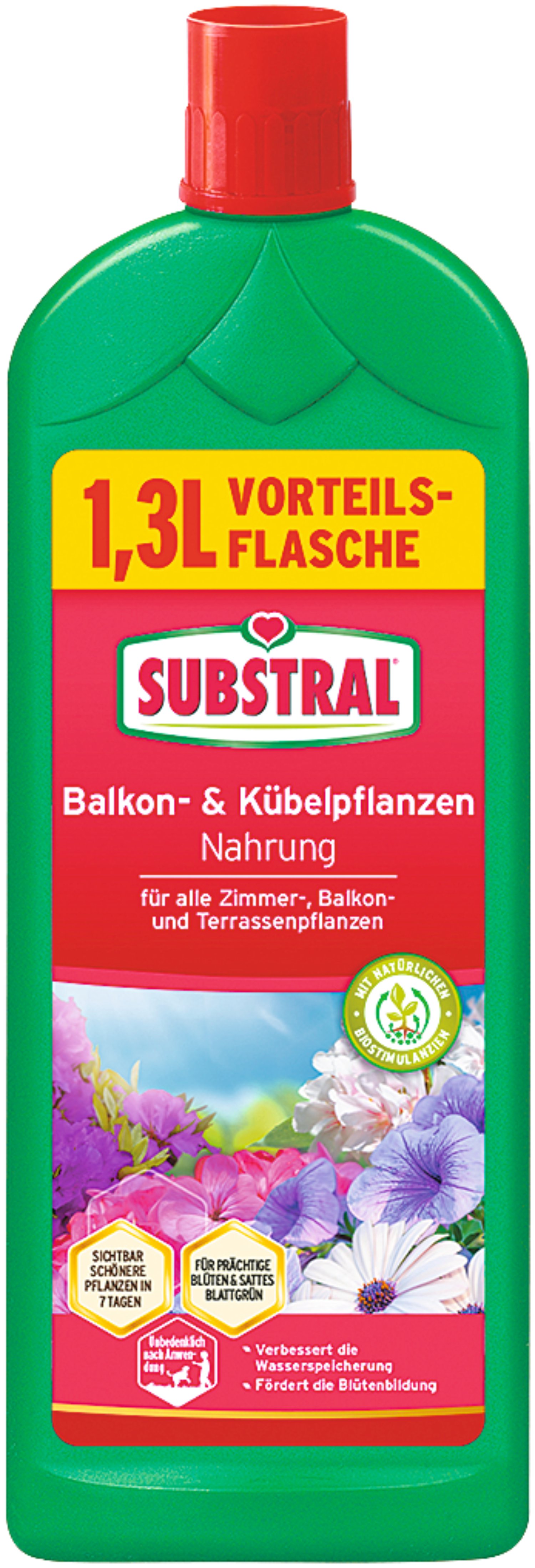 SUBSTRAL® Balkon- und Kübelpflanzennahrung 1,3 l