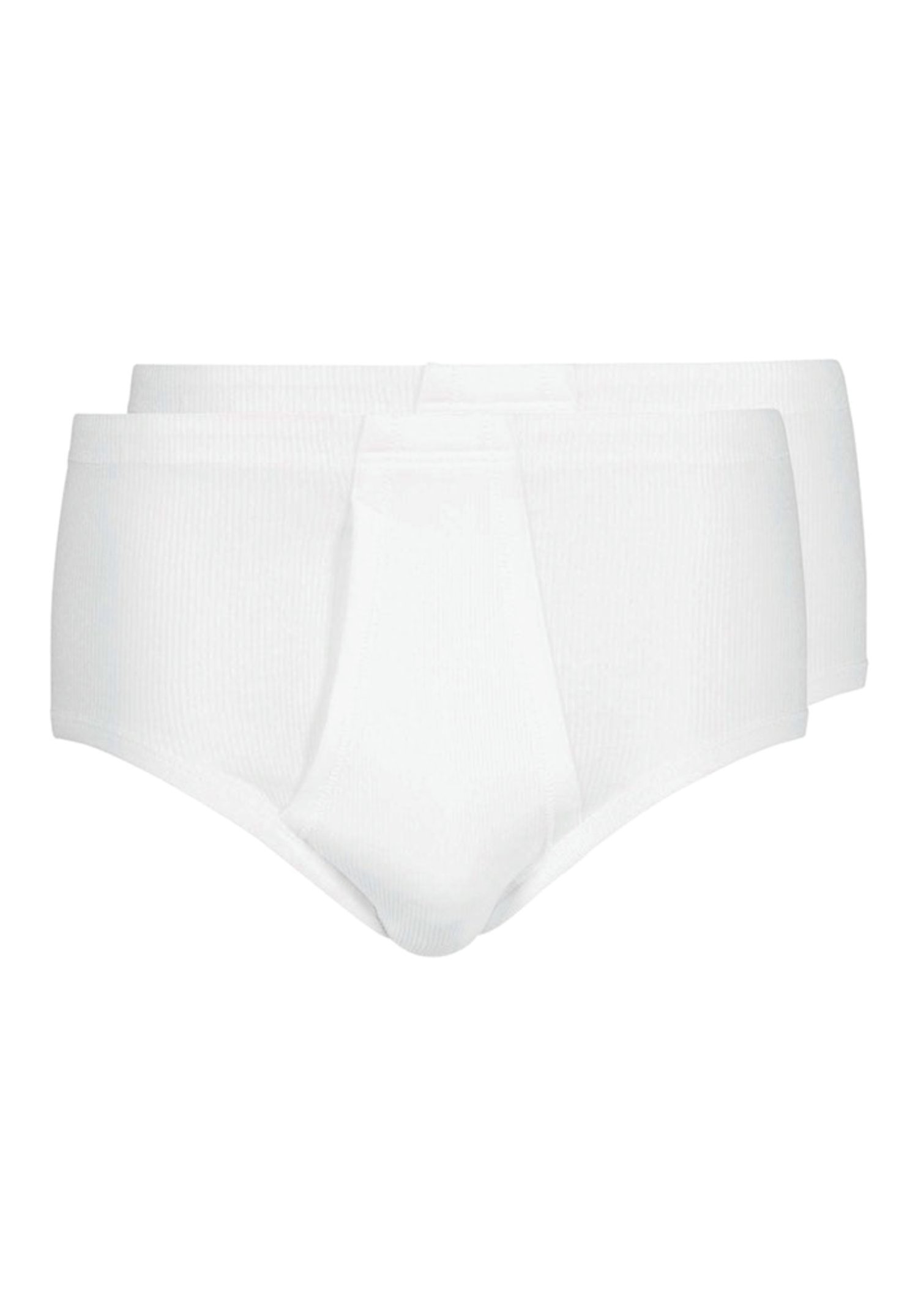 Herren Slip Weiß Doppelpackung