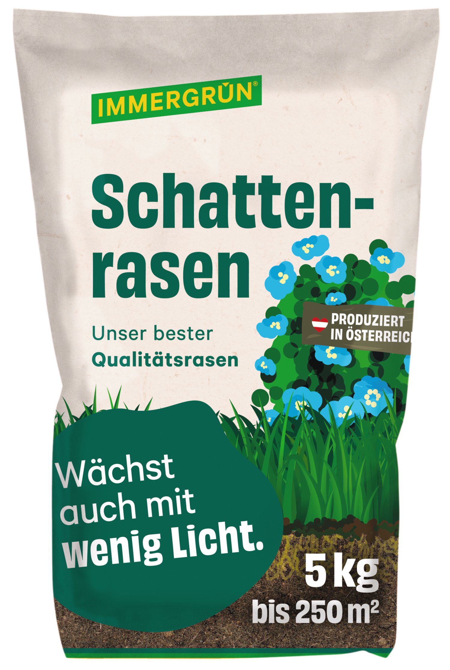 IMMERGRÜN Schattenrasen 5 kg