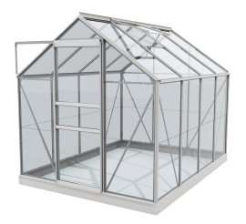 VITAVIA Gewächshaus Venus ESG 3 mm Schwarz