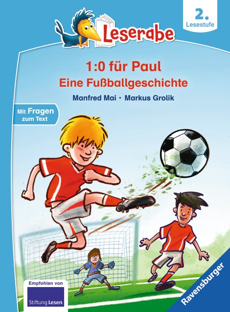 RAVENSBURGER Buch Leserabe 1:0 für Paul Eine Fußballgeschichte