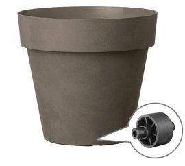 DEROMA Pflanztopf Like Kamel mit Rollen 79 cm