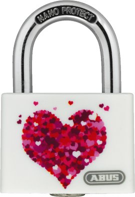 ABUS Vorhangschloss T65 Love Lock SB
