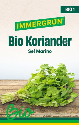 IMMERGRÜN Bio Koriander Sel Marino