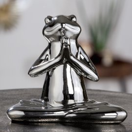 Keramik Frosch Yoga Henry