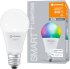 LEDVANCE Wifi-SMART+Classic LED-Lampe E27 RGBW Multicolor EX 100W 14W/2700-6500K, 1 Stk.