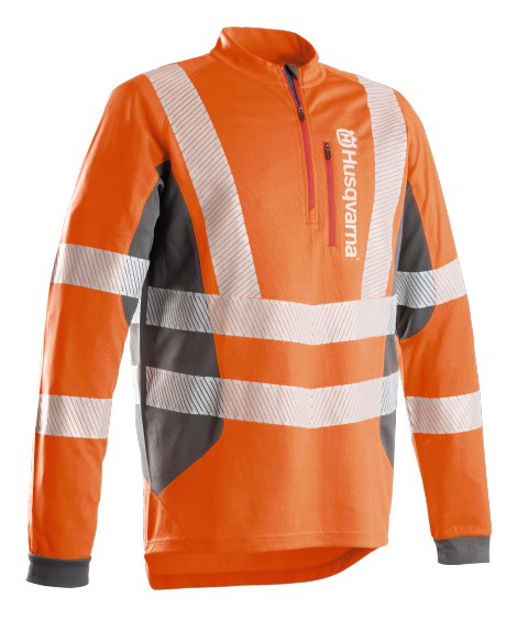 HUSQVARNA Langarm T-Shirt Technical High Viz 46/48