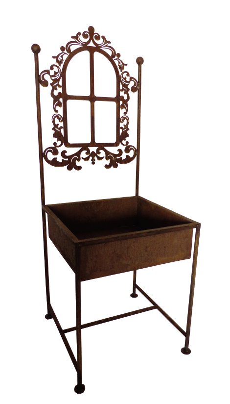 Stuhl Barock zum bepflanzen 40x40x106 cm (BxTxH)