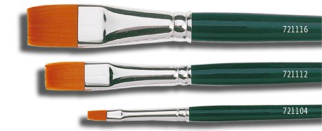 KREUL Pinsel Hobby Line flach Gr.12
