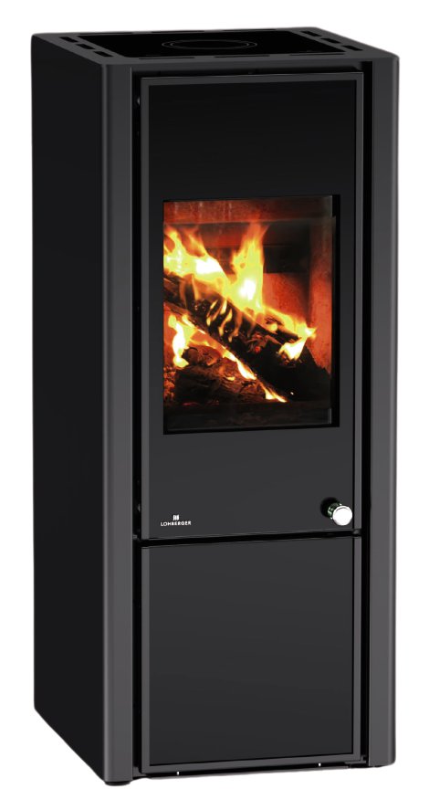 LOHBERGER Kaminofen Cook Me 7,1 kW Schwarz